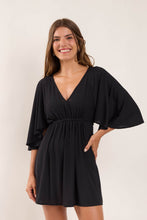 Laden Sie das Bild in den Galerie-Viewer, Image 04: Rio De Sol Vêtement De Plage Black Mini Dress
