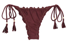 Laden Sie das Bild in den Galerie-Viewer, Product Front: Rio De Sol Bas Bottom Barolo Frufru-Fio
