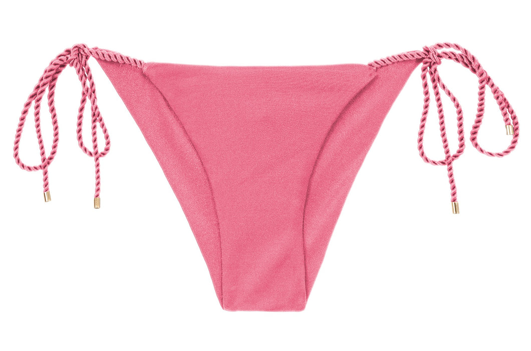 Product Front: Rio De Sol Bas Bottom Shimmer-Confetti Cheeky-Rope
