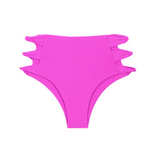 Laden Sie das Bild in den Galerie-Viewer, Product Front: Rio De Sol Bas Bottom Vita-Pink High-Waist-Spin

