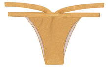 Laden Sie das Bild in den Galerie-Viewer, Product Front: Rio De Sol Bas Calcinha Gold Triangulo
