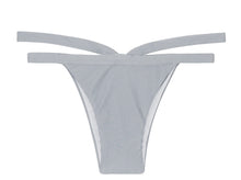 Laden Sie das Bild in den Galerie-Viewer, Product Front: Rio De Sol Bas Calcinha Silver Triangulo
