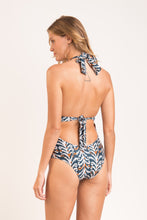 Laden Sie das Bild in den Galerie-Viewer, Model Back: Rio De Sol Une Pièce Ikat Mel-Op
