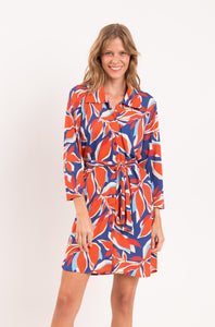 Model Front: Rio De Sol Chemise Leaves Chemise