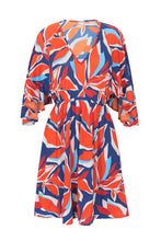 Laden Sie das Bild in den Galerie-Viewer, Product Front: Rio De Sol Vêtement De Plage Leaves Mini Dress
