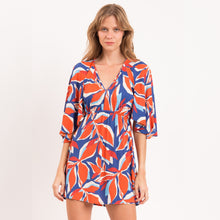 Laden Sie das Bild in den Galerie-Viewer, Gallery: Rio De Sol Vêtement De Plage Leaves Mini Dress
