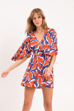 Laden Sie das Bild in den Galerie-Viewer, Image 04: Rio De Sol Vêtement De Plage Leaves Mini Dress
