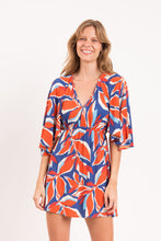 Laden Sie das Bild in den Galerie-Viewer, Image 11: Rio De Sol Vêtement De Plage Leaves Mini Dress
