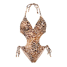 Laden Sie das Bild in den Galerie-Viewer, Product Front: Rio De Sol Une Pièce Leopard Trikini-Comfy
