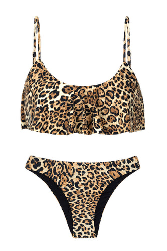 Product Front: Rio De Sol Ensemble Leopardo Babado