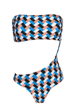 Laden Sie das Bild in den Galerie-Viewer, Product Front: Rio De Sol Une Pièce Maio Geometric
