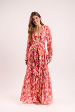 Laden Sie das Bild in den Galerie-Viewer, Model Front: Rio De Sol Vêtement De Plage Mirage Long Dress Verona
