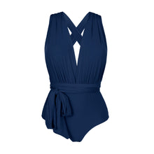 Laden Sie das Bild in den Galerie-Viewer, Product Front: Rio De Sol Une Pièce Navy Marina
