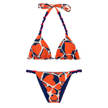 Laden Sie das Bild in den Galerie-Viewer, Product Front: Rio De Sol Ensemble Set Amore-Red Tri-Rev Essential-Rev
