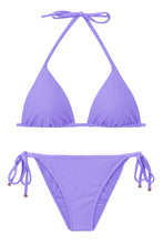 Laden Sie das Bild in den Galerie-Viewer, Product Front: Rio De Sol Ensemble Set Bora-Lavanda Tri-Inv Lacinho
