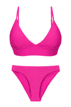 Laden Sie das Bild in den Galerie-Viewer, Product Front: Rio De Sol Ensemble Set Cotele-Amaranto Tri-Tank Essential-Comfy
