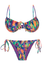 Laden Sie das Bild in den Galerie-Viewer, Product Front: Rio De Sol Ensemble Set Euphoria Balconet-Tie Lacinho
