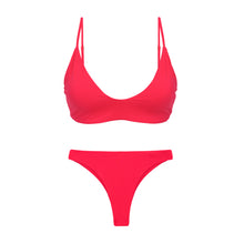 Laden Sie das Bild in den Galerie-Viewer, Product Front: Rio De Sol Ensemble Set Hibiscus Hana Sunset
