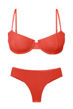 Laden Sie das Bild in den Galerie-Viewer, Product Front: Rio De Sol Ensemble Set Malibu-Chili Balconet Ciao
