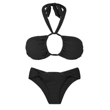 Laden Sie das Bild in den Galerie-Viewer, Product Back: Rio De Sol Ensemble Set Nero Mel
