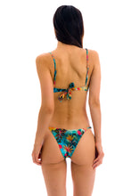 Laden Sie das Bild in den Galerie-Viewer, Model Back: Rio De Sol Ensemble Set Paradise Bra-Sport Ibiza-Fixa
