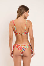 Laden Sie das Bild in den Galerie-Viewer, Model Back: Rio De Sol Ensemble Set Sea-Bloom Chantal Italy
