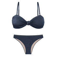 Laden Sie das Bild in den Galerie-Viewer, Product Front: Rio De Sol Ensemble Set Shark Bandeau-Joy Essential
