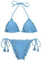 Laden Sie das Bild in den Galerie-Viewer, Product Front: Rio De Sol Ensemble Set Shimmer-Baltic-Sea Frufru

