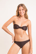 Laden Sie das Bild in den Galerie-Viewer, Image 07: Rio De Sol Ensemble Set Shimmer-Coffee Bandeau-Joy Essential
