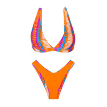 Laden Sie das Bild in den Galerie-Viewer, Product Back: Rio De Sol Ensemble Set Stripes Alba Cali
