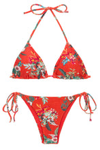 Laden Sie das Bild in den Galerie-Viewer, Product Front: Rio De Sol Ensemble Set Wildflowers Tri-Rol Ibiza
