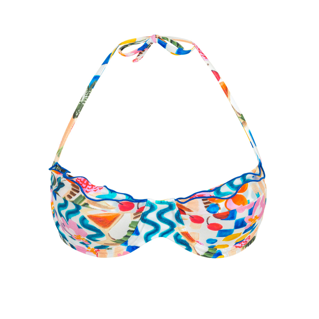 Product Front: Rio De Sol Haut Top Al-Mare Balconet-Frufru