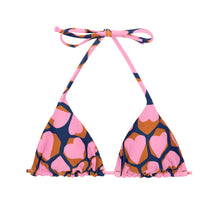 Laden Sie das Bild in den Galerie-Viewer, Product Front: Rio De Sol Haut Top Amore-Pink Tri-Inv
