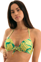 Laden Sie das Bild in den Galerie-Viewer, Gallery: Rio De Sol Haut Top Banana Yellow Balconet
