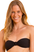 Laden Sie das Bild in den Galerie-Viewer, Gallery: Rio De Sol Haut Top Bora-Black Bandeau-Joy
