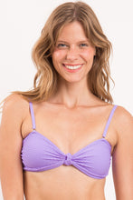 Laden Sie das Bild in den Galerie-Viewer, Gallery: Rio De Sol Haut Top Bora-Lavanda Bandeau-Joy
