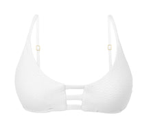 Laden Sie das Bild in den Galerie-Viewer, Product Front: Rio De Sol Haut Top Bora-White Bra-Trio
