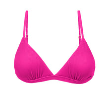 Laden Sie das Bild in den Galerie-Viewer, Product Front: Rio De Sol Haut Top Cotele-Amaranto Tri-Fixo

