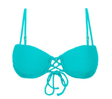 Laden Sie das Bild in den Galerie-Viewer, Product Front: Rio De Sol Haut Top Cotele-Jade Balconet-Pushup
