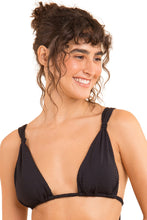 Laden Sie das Bild in den Galerie-Viewer, Gallery: Rio De Sol Haut Top Dots-Black Mel
