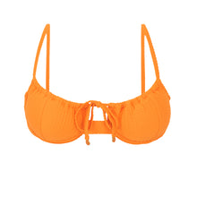 Laden Sie das Bild in den Galerie-Viewer, Product Front: Rio De Sol Haut Top Dots-Mango Balconet-Tie

