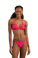 Laden Sie das Bild in den Galerie-Viewer, Model Front: Rio De Sol Haut Top Dots-Virtual-Pink Frufru
