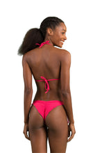 Laden Sie das Bild in den Galerie-Viewer, Model Back: Rio De Sol Haut Top Dots-Virtual-Pink Frufru
