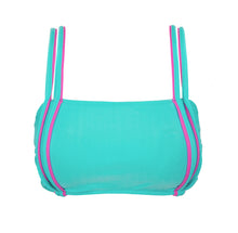 Laden Sie das Bild in den Galerie-Viewer, Product Front: Rio De Sol Haut Top Duo Pink Blue
