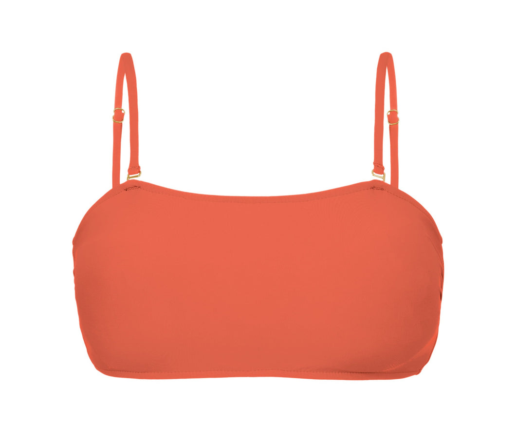 Product Front: Rio De Sol Haut Top Light-Peach Bandeau-Reto