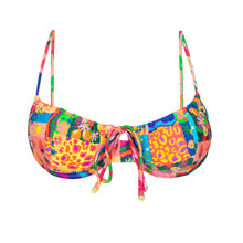 Laden Sie das Bild in den Galerie-Viewer, Product Front: Rio De Sol Haut Top Love-Trip Balconet-Tie
