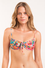Laden Sie das Bild in den Galerie-Viewer, Gallery: Rio De Sol Haut Top Love-Trip Balconet-Tie
