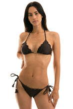 Laden Sie das Bild in den Galerie-Viewer, Model Front: Rio De Sol Haut Top Meteorite Frufru
