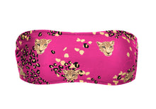 Laden Sie das Bild in den Galerie-Viewer, Product Front: Rio De Sol Haut Top Roar-Pink Bandeau-Reto
