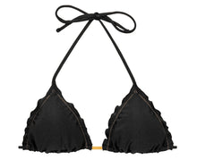 Laden Sie das Bild in den Galerie-Viewer, Product Front: Rio De Sol Haut Top Shimmer-Black Frufru
